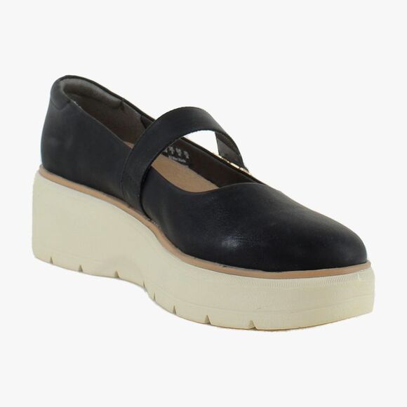 Dr. Scholl's Shoes - Dr. Scholl's Nice Day Max Mary Jane Black Tofu Smooth